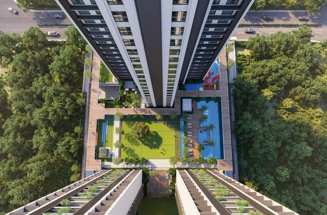 Downtown Avenue by Downtown Realty project view 2 in Sector 17, Vashi, Navi Mumbai