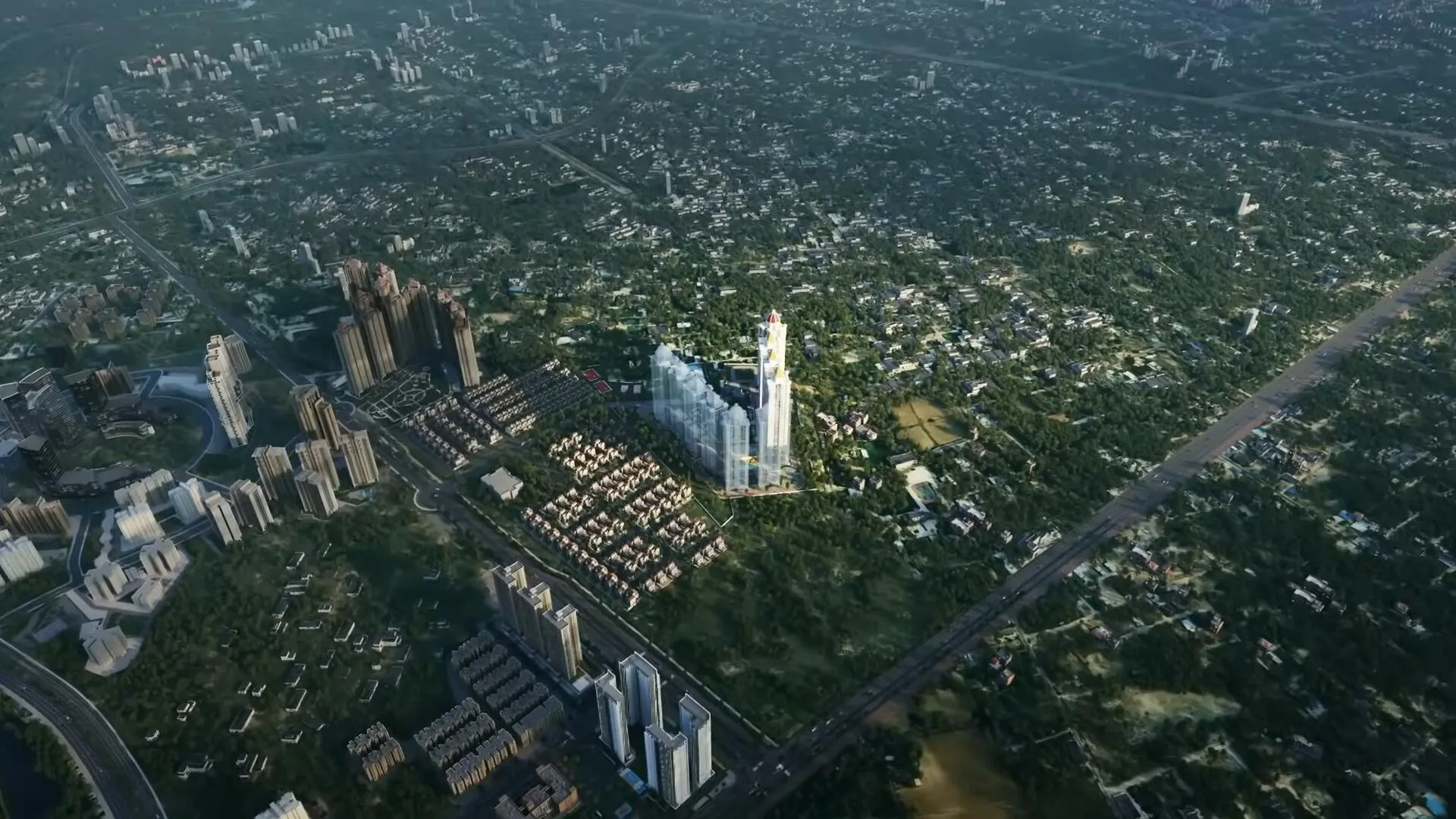 Shalimar One World Marbella by Shalimar Corp Limited project view 2 in Gomti Nagar Extension, Navi Mumbai