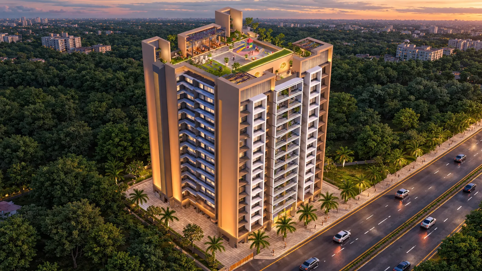 Vishesh Balaji Evergreen — new Residential project in Akurli, New Panvel