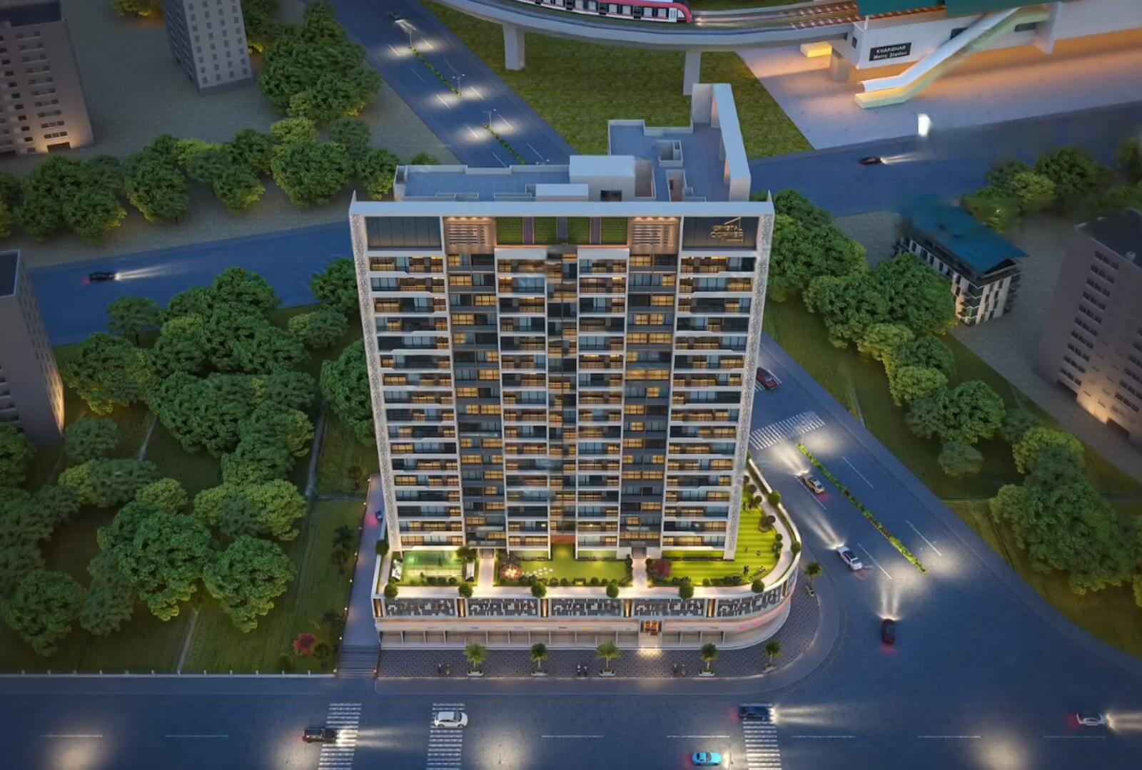 Future Crystal Corner in Sector 11, Kharghar